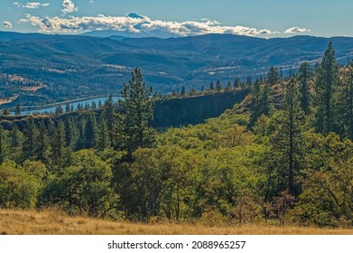 Mt Hood From Catherine Creek Recreation Area, Columbia River Gorge