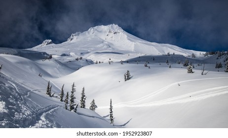 Mt Hood Oregon Winter Wonderland