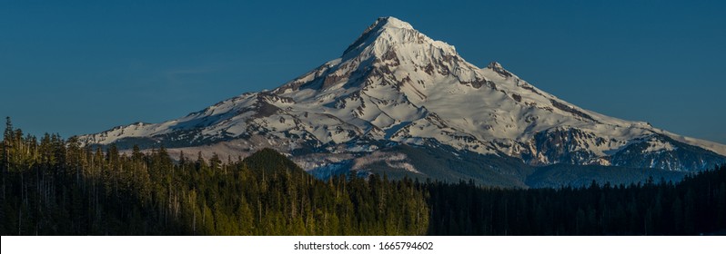 Mt Hood Panorama From Lost Lake