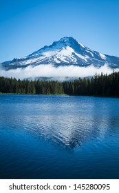 Mt. Hood Seen From Trillium Lake, Oregon