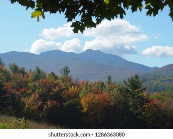  Mt. Mansfield in the fall                              