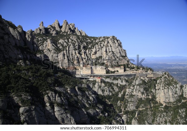 Mt Montserrat Catalonya Spain Stock Photo Edit Now