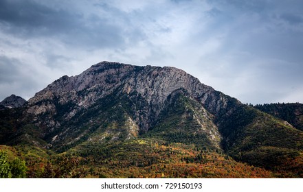 Mt. Olympus, Utah In The Fall