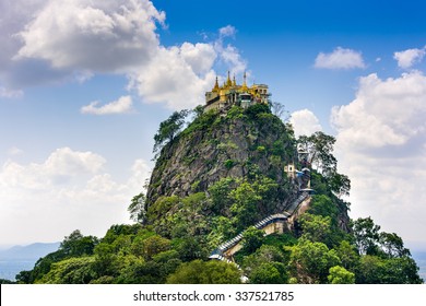 Mt. Popa, Mandalay Division, Myanmar.