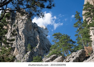 Mt Rushmore National Monument In Afternoon Light