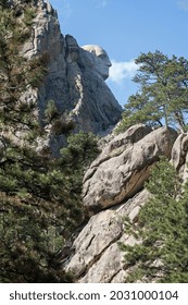 Mt Rushmore National Monument In Afternoon Light