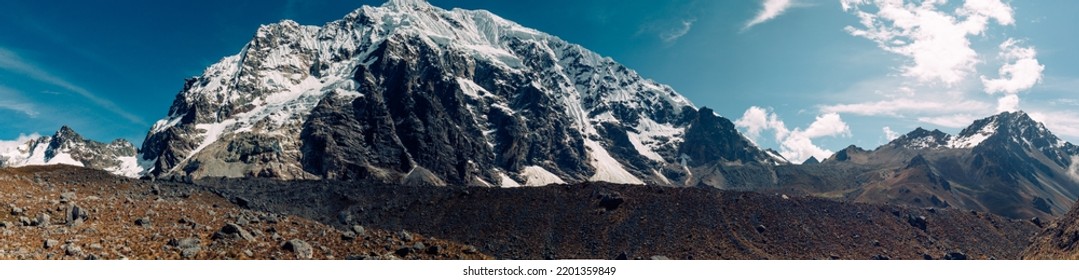 Mt Salkantay And Glacial Abrasions