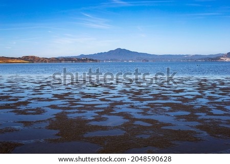 Mt. Tamalpais seen from across San Pablo Bay on a clear day