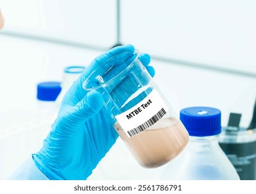 MTBE Test Quantifies the presence of methyl tert-butyl ether in water.