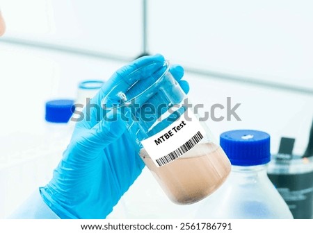 MTBE Test Quantifies the presence of methyl tert-butyl ether in water.