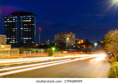 Mthatha Cityscape In The Evening