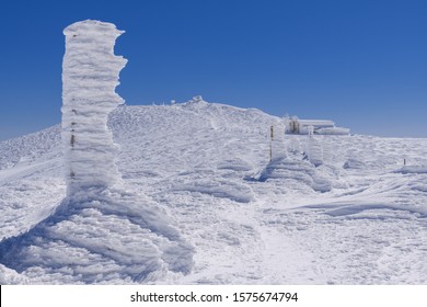 Mt.Katta In Zao Mountain Range