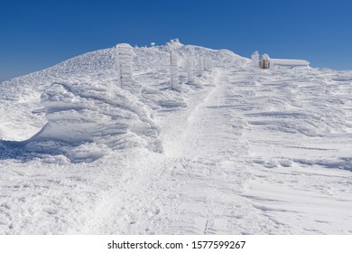 Mt.Katta In Zao Mountain Range