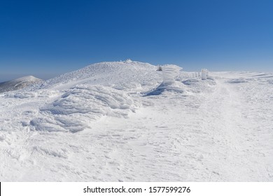 Mt.Katta In Zao Mountain Range