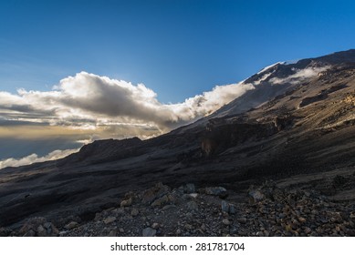 Mt.Kilimanjaro From Barafu Base Camp, Tanzania