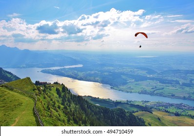 Mt.Rigi And Lake Lucern