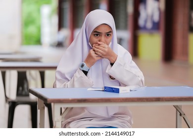 Muadzam Shah, Malaysia - April 7th, 2022 : Lateral-Flow-Test Covid Rapid Home-use Test Kit For Saliva - Step 2 - Spit With Mouth Through Funnel In Plastic Tube To Collect Sample.