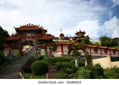 Muara Tebas Temple In Kuching, Malaysia