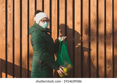 Much Easier Shopping With See Through Mesh Bag