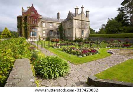 Muckross House and gardens in National Park Killarney, Ireland