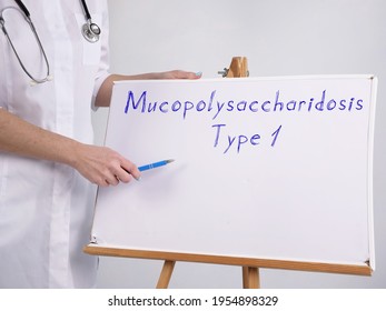  Mucopolysaccharidosis Type 1 Phrase On The Sheet.
