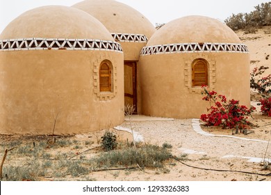 Mud Brick Houses In Siwa Oasis, Egypt