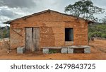 Mud houses are typical constructions in the interior of Brazil, especially in the North and Northeast regions.  This vernacular construction technique uses clay and wood to create homes.
