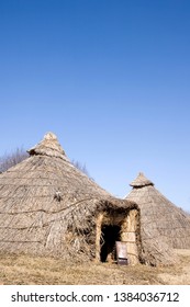 Mud Hut In Seoul, South Korea.