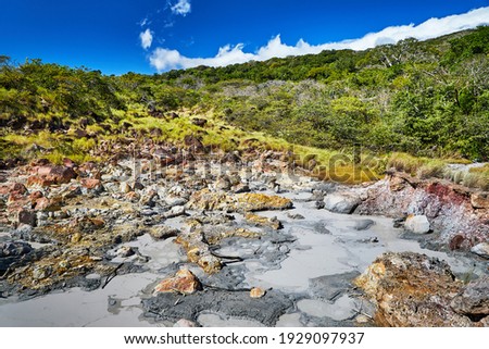 Mud lakes in Rincon de la Vieja National Park