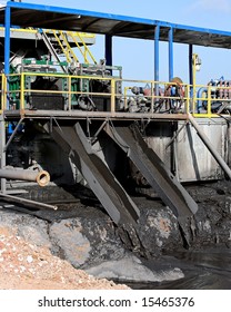 Mud On A Drilling Rig