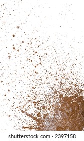 Mud Splatter Background