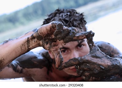 Muddy Man Portrait