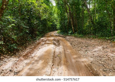 Muddy roads