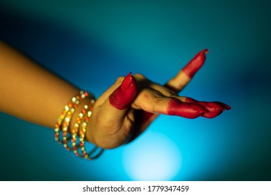 Mudras Gestures Bharatanatyam Dance Stock Photo 1779347459 | Shutterstock