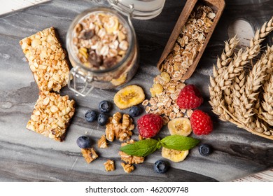 Muesli with berries - Powered by Shutterstock