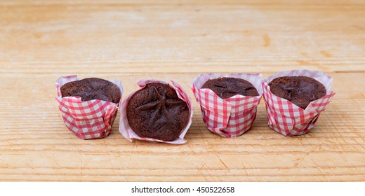 muffins in row