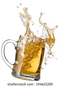 Mug With Beer Splash