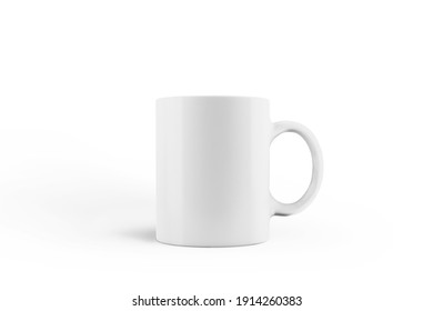 Mug Mockup with white background - Shutterstock ID 1914260383