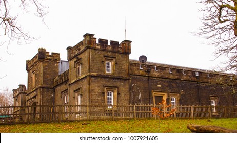 Mugdock, Milngavie, Glasgow, Scotland, UK; January 13th 2018: Building At Mugdock Country Park Near Glasgow. Former Craigend Castle Stable Block, Now A Visitor Centre And Ranger Service Office.