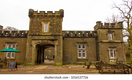 Mugdock, Milngavie, Glasgow, Scotland, UK; January 13th 2018: Building At Mugdock Country Park Near Glasgow. Former Craigend Castle Stable Block, Now A Visitor Centre And Ranger Service Office.