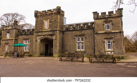 Mugdock, Milngavie, Glasgow, Scotland, UK; January 13th 2018: Building At Mugdock Country Park Near Glasgow. Former Craigend Castle Stable Block, Now A Visitor Centre And Ranger Service Office.