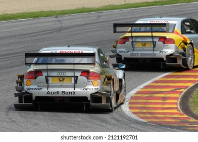 Mugello Circuit, Italy 2 May 2008: Alexandre Prémat In Action With Audi A4 DTM 2007 Of Team Phoenix During Race Of DTM At Mugello Circuit.