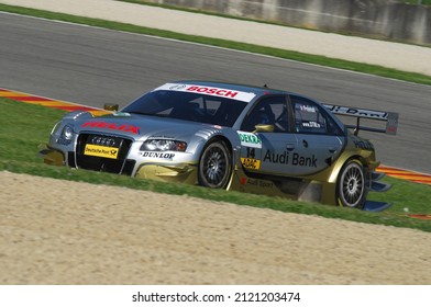 Mugello Circuit, Italy 2 May 2008: Alexandre Prémat In Action With Audi A4 DTM 2007 Of Team Phoenix During Race Of DTM At Mugello Circuit.