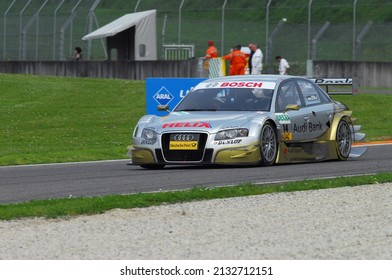 Mugello Circuit, Italy 2 May 2008: Alexandre Prémat In Action With Audi A4 DTM 2007 Of Team Phoenix During Race Of DTM At Mugello Circuit.