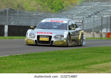 Mugello Circuit, Italy 2 May 2008: Alexandre Prémat In Action With Audi A4 DTM 2007 Of Team Phoenix During Race Of DTM At Mugello Circuit.