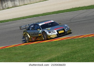 Mugello Circuit, Italy 2 May 2008: Alexandre Prémat In Action With Audi A4 DTM 2007 Of Team Phoenix During Race Of DTM At Mugello Circuit.