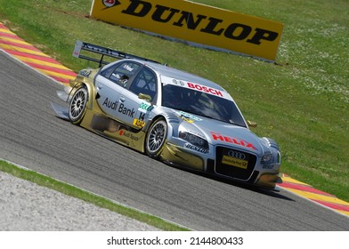 Mugello Circuit, Italy 2 May 2008: Alexandre Prémat In Action With Audi A4 DTM 2007 Of Team Phoenix During Race Of DTM At Mugello Circuit.