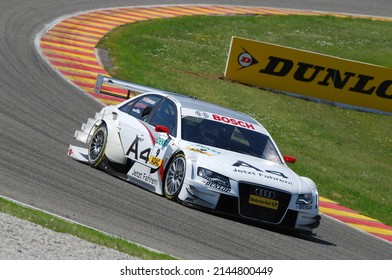 Mugello Circuit, Italy 2 May 2008: Tom Kristensen In Action With Audi A4 DTM 2008 Of Team Abt During Race Of DTM At Mugello Circuit.