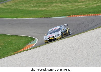 Mugello Circuit, Italy 2 May 2008: Alexandre Prémat In Action With Audi A4 DTM 2007 Of Team Phoenix During Race Of DTM At Mugello Circuit.