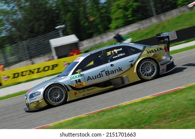 Mugello Circuit, Italy 2 May 2008: Alexandre Prémat In Action With Audi A4 DTM 2007 Of Team Phoenix During Race Of DTM At Mugello Circuit.